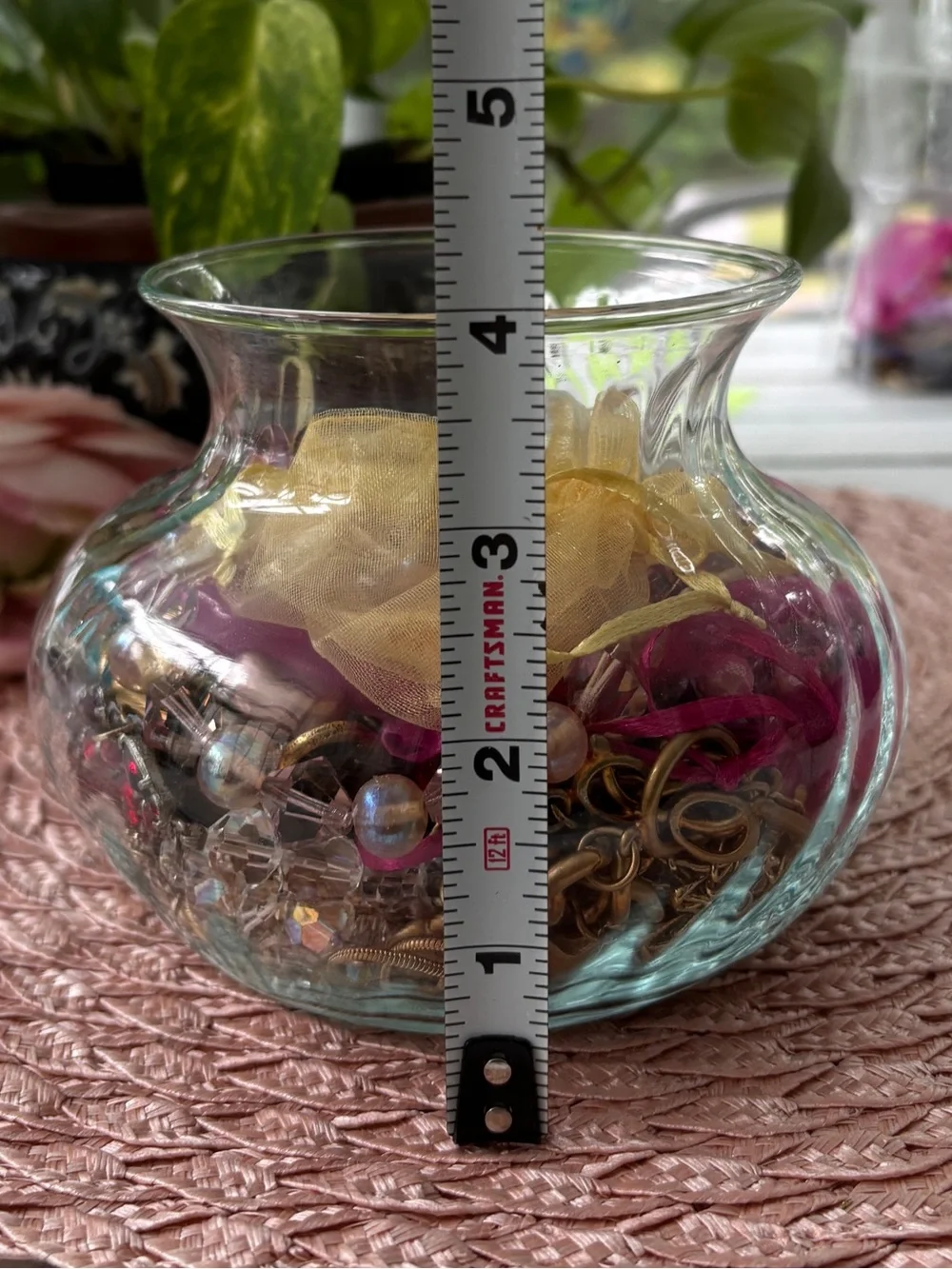 Mystery Jewelry Jar with over 1lb of Wearble Pieces